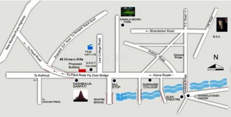  45-nirvana-hills Images for Location Plan of KUL 45 Nirvana Hills