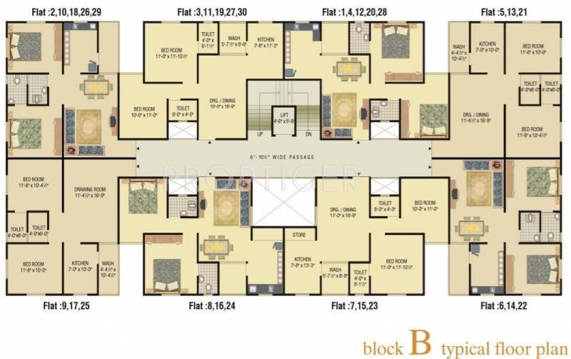 Images for Cluster Plan of Takshashila Orient