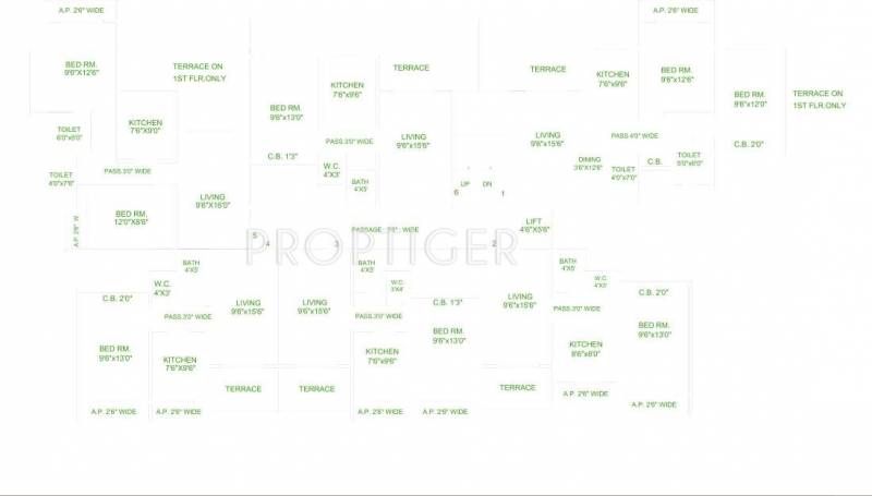 Images for Cluster Plan of Virat Residency II