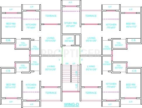 Images for Cluster Plan of Virat Residency II