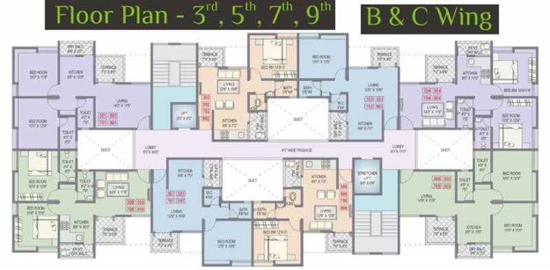 Images for Cluster Plan of Meghraj Sanvi Marvel