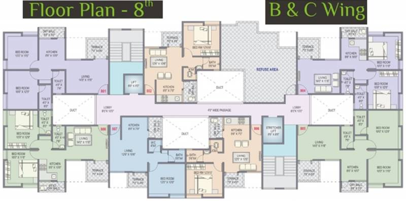 Images for Cluster Plan of Meghraj Sanvi Marvel