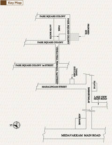 Images for Location Plan of Sree Builders Flat Promoters Sree Dharshith