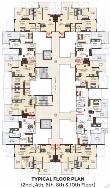  love-nest Images for Cluster Plan of  Love Nest