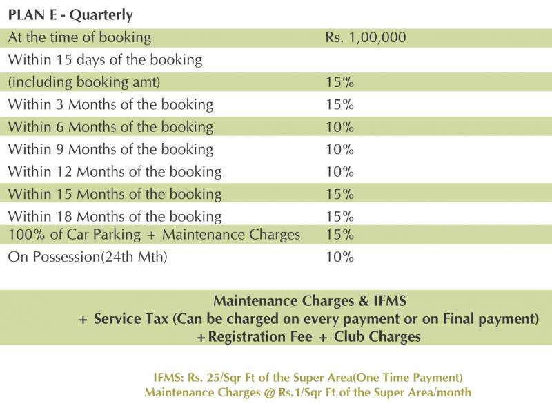 Images for Payment Plan of JSJ Builders Gulmohar Enclave