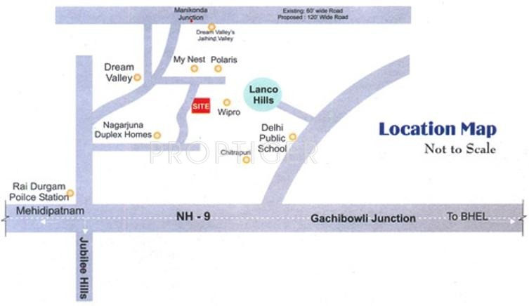 ssvs builder and developer JK Enclave Location Plan