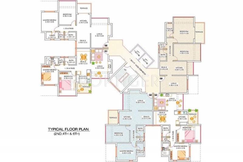  paradise Tower B2 Cluster Plan