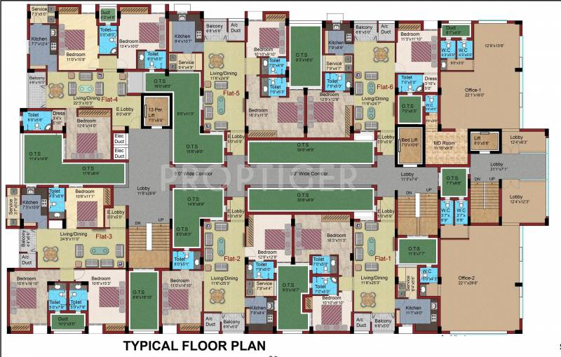 Images for Cluster Plan of Ramani West Gate