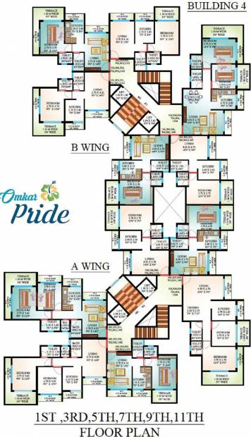 Images for Cluster Plan of Omkar Pride