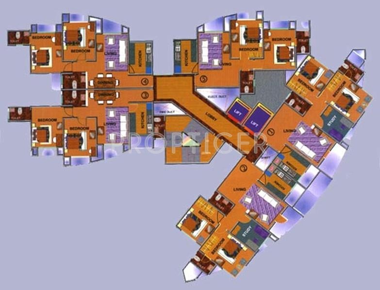 Images for Cluster Plan of Skyline Villa
