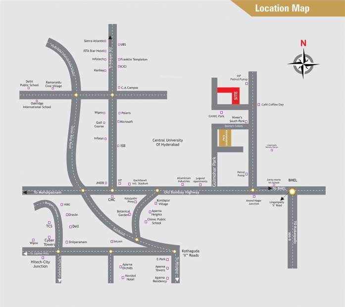 Images for Location Plan of PN Aabharana Elite