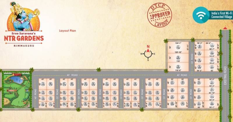 Images for Layout Plan of Sree Saravana NTR Garden