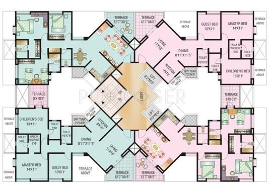Images for Cluster Plan of OM Developers The Island