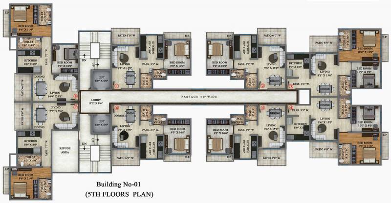 Images for Cluster Plan of Shankheshwar Platinum