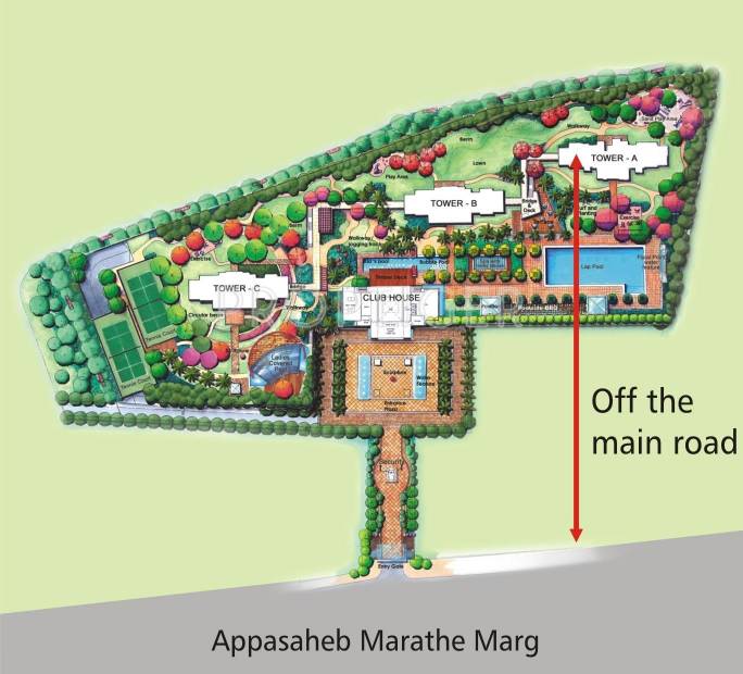 Sheth Developers Beau Monde Master Plan