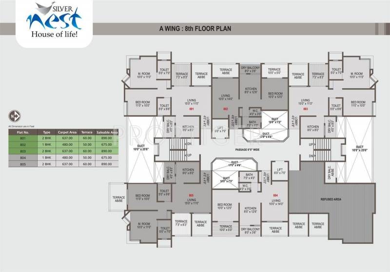 Images for Cluster Plan of VK Silver Nest