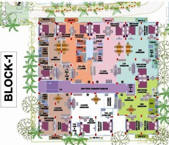 Images for Cluster Plan of Infinity Uma Palace