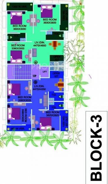 Images for Cluster Plan of Infinity Uma Palace