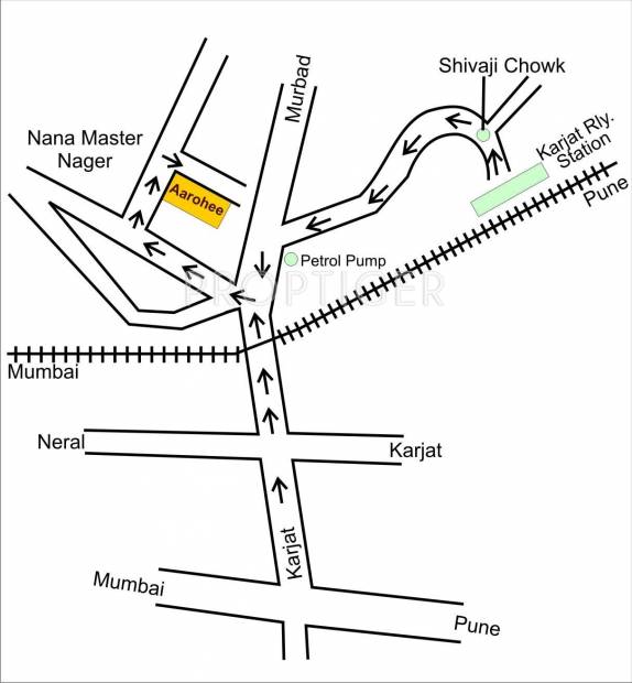 Karnik Developer Karniks Aarohee Location Plan