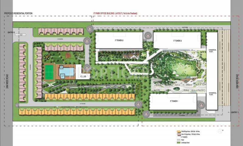 Images for Master Plan of TechZona Magna Tech City