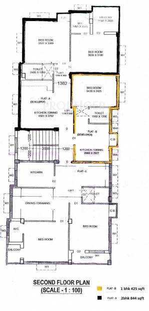 TM Builders and Developers Roynagar Place Cluster Plan