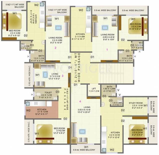  garden-phase-ii Sneha Sadan Cluster Plan