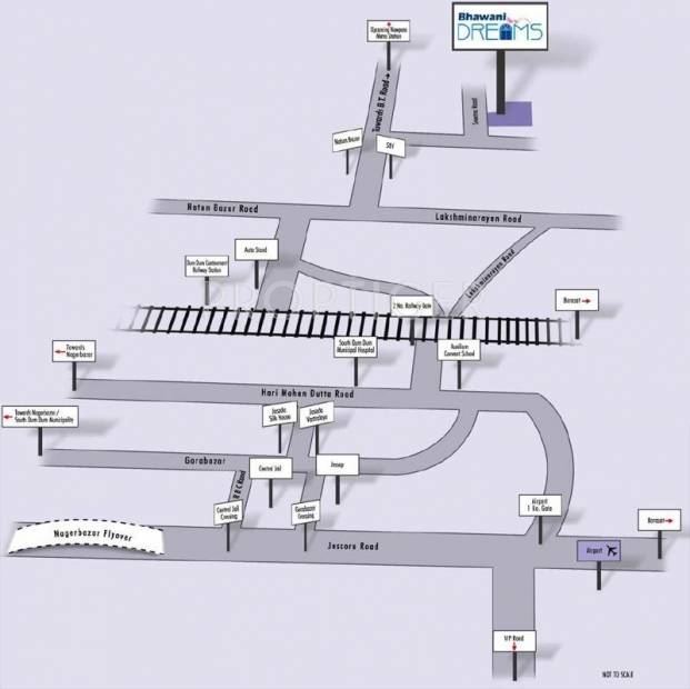  dreams Images for Location Plan of Bhawani Dreams