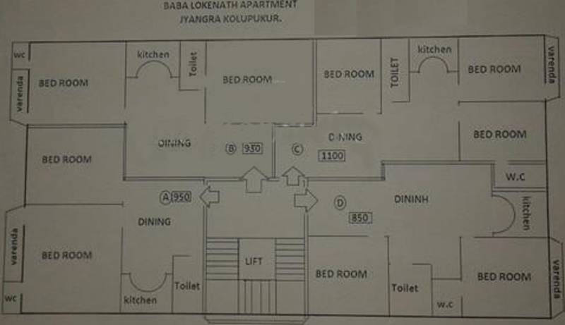 Images for Cluster Plan of Mohanta Baba Lokenath Apartment