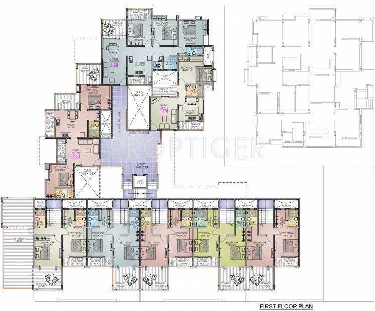 Om Ganesh Constructions Sachi Residency Phase II Cluster Plan