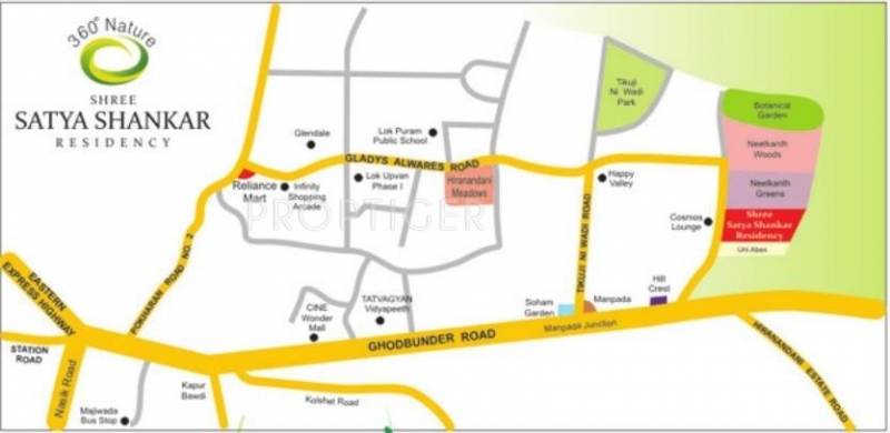 Images for Location Plan of Satya Realtors Shree Satya Shankar Residency