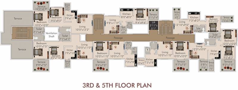  star-shadow Images for Cluster Plan of Siddhivinayak Star Shadow