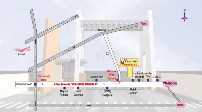 Images for Location Plan of Vraj Nidhi Nandalay