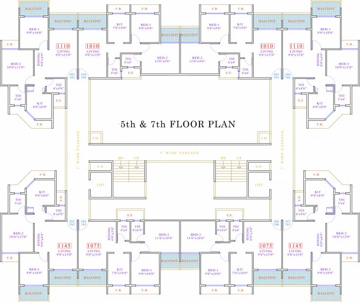 Images for Cluster Plan of Sudarshan Shree Saheba
