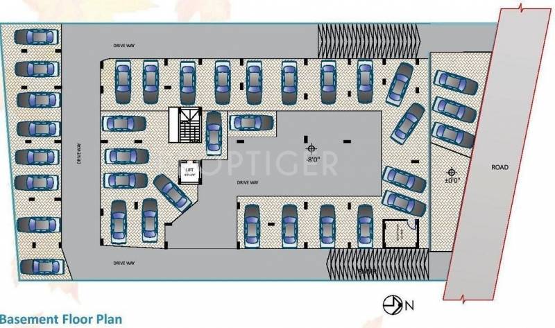 Viswas Engineers Syndicate Sriya Paradise Cluster Plan