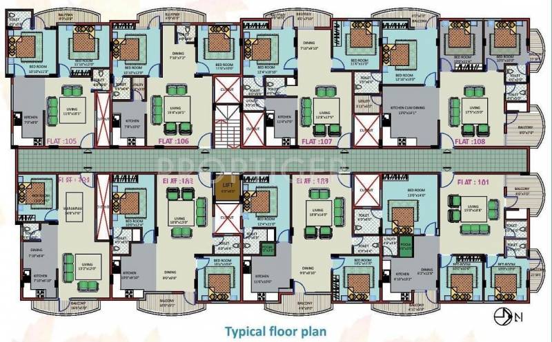 Viswas Engineers Syndicate Sriya Paradise Cluster Plan