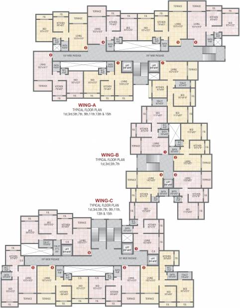 Images for Cluster Plan of Gopal Krishna Krishna Nisarga