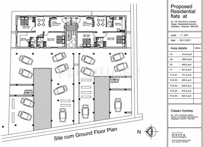Images for Cluster Plan of Vasan Chithanya