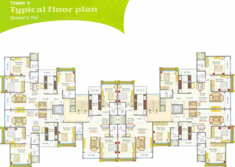  riddhi-siddhi-park Images for Cluster Plan of Riddhi Siddhi Infra Projects Riddhi Siddhi Park