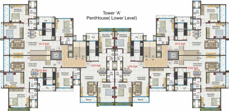  riddhi-siddhi-park Images for Cluster Plan of Riddhi Siddhi Infra Projects Riddhi Siddhi Park