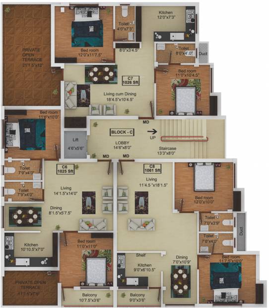 Images for Cluster Plan of Ryka Chola Brooks