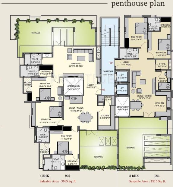 Images for Cluster Plan of Ranka Paradise 9