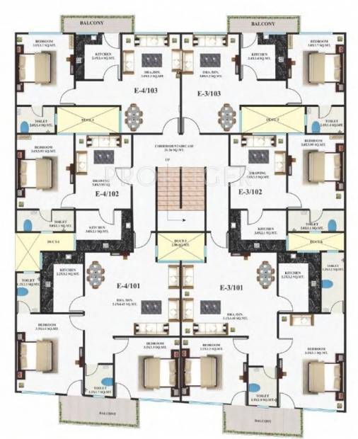 Images for Cluster Plan of Khilla Professor Colony