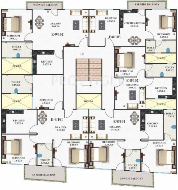 Images for Cluster Plan of Khilla Professor Colony