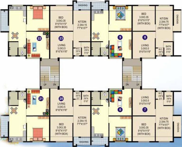 Images for Cluster Plan of Sara Builders Kirti