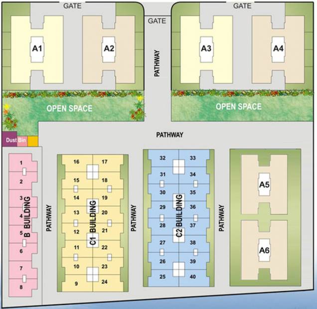 Images for Layout Plan of Sara Builders Kirti