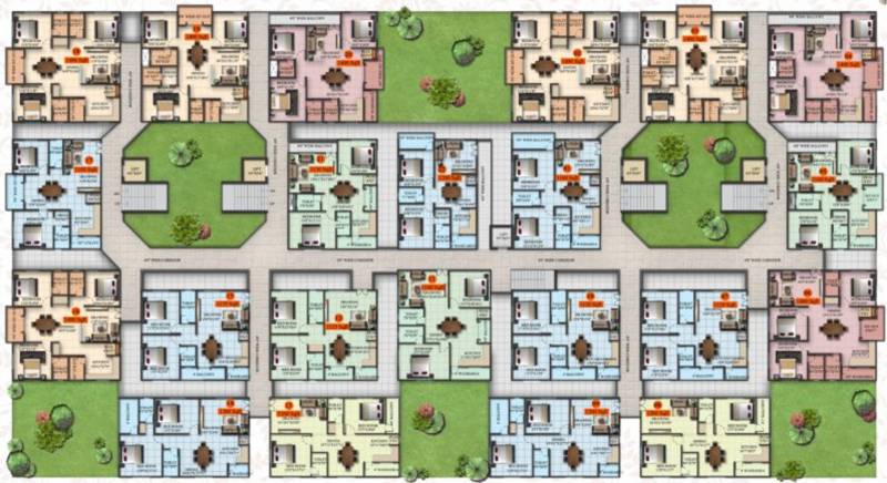  keerthi-prime Images for Cluster Plan of Sai Jyothi Constructions Hyderabad Keerthi Prime