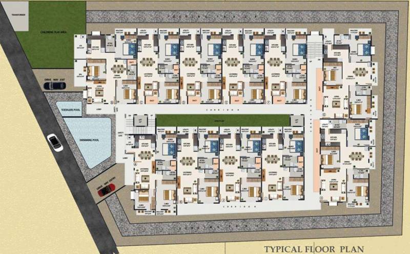  prakash-hibiscus Images for Cluster Plan of Vaishnavi Prakash Hibiscus