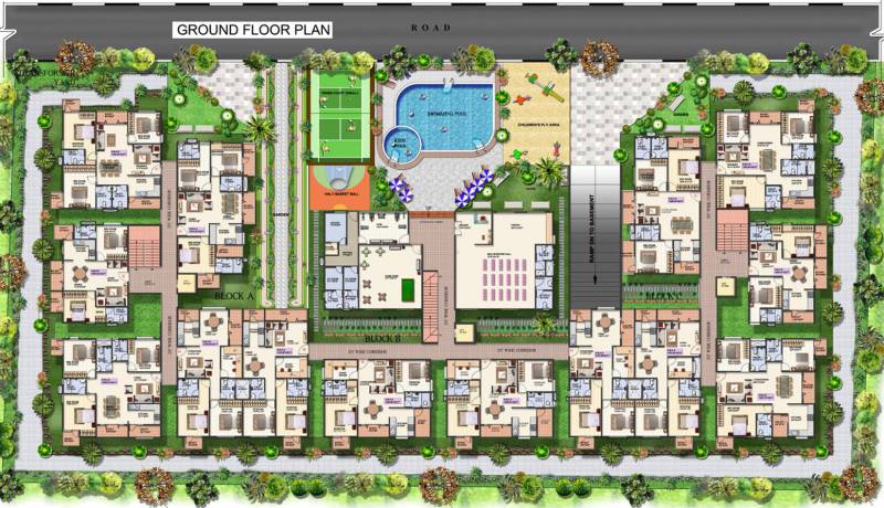  whistling-woods Images for Cluster Plan of Pragna Whistling Woods