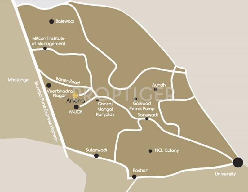 Images for Location Plan of Nandan Buildcon Anjor