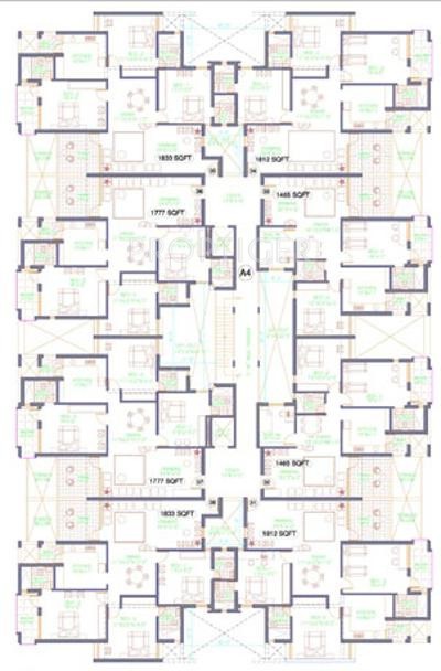 TVH Ekanta Cluster Plan Tower A4-3rd floor